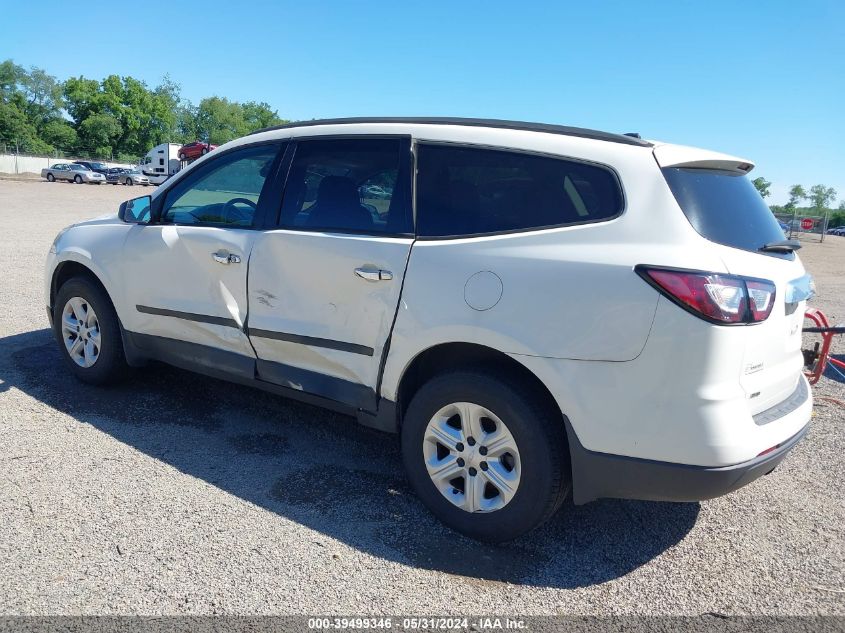 2013 Chevrolet Traverse Ls VIN: 1GNKVFED5DJ130405 Lot: 39499346