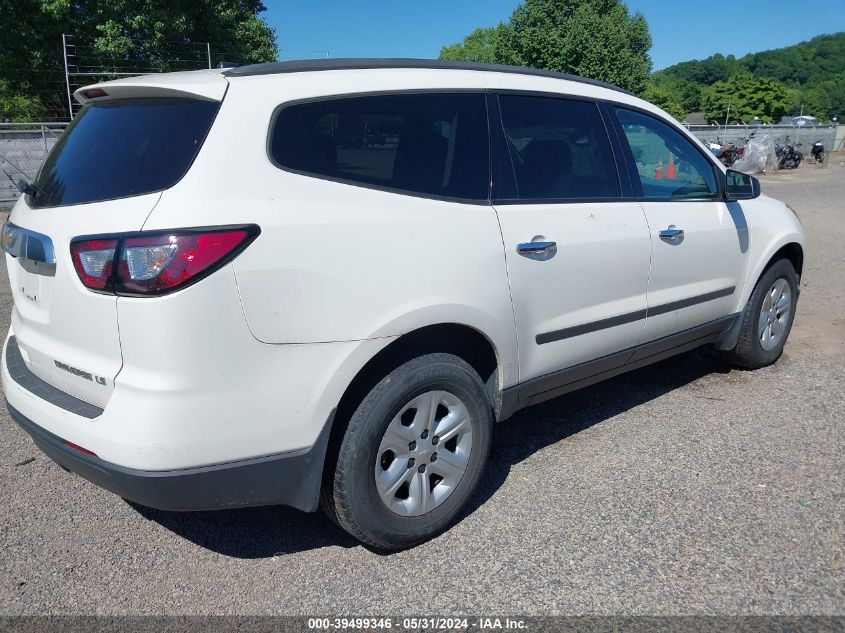 2013 Chevrolet Traverse Ls VIN: 1GNKVFED5DJ130405 Lot: 39499346