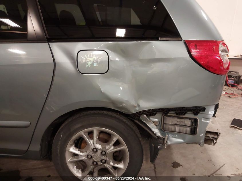 2006 Toyota Sienna Xle VIN: 5TDZA22C66S541017 Lot: 39499347