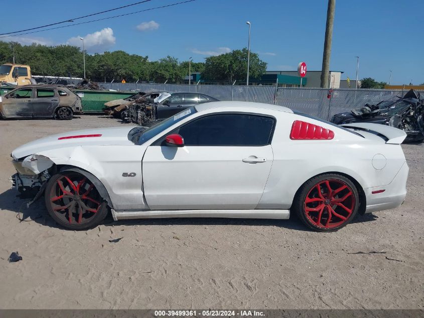 2013 Ford Mustang Gt Premium VIN: 1ZVBP8CF7D5274014 Lot: 39499361