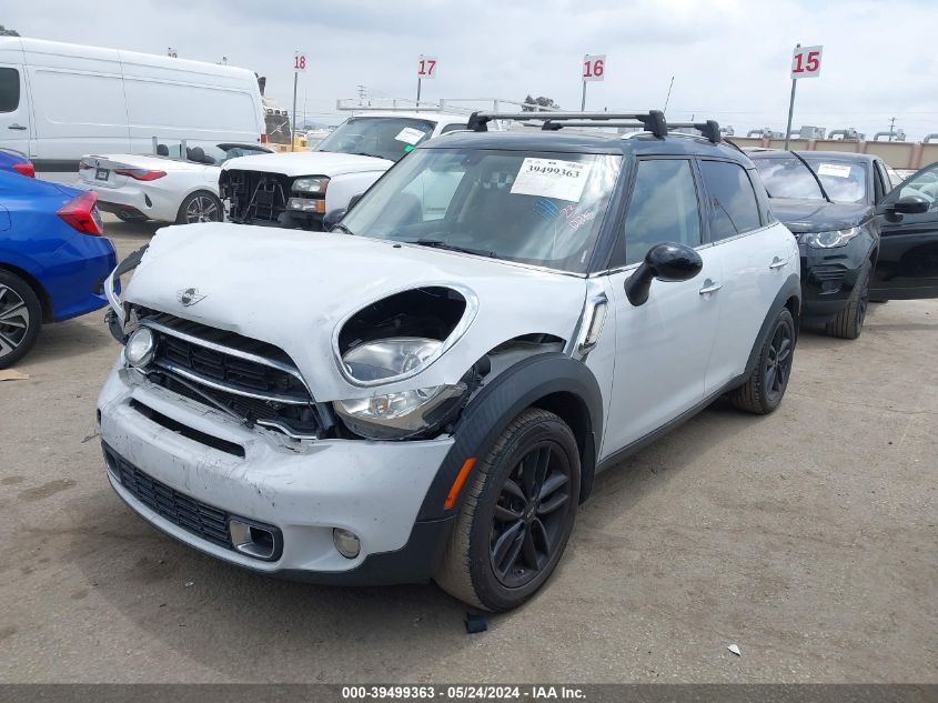 2016 Mini Countryman Cooper S VIN: WMWZC3C54GWT07179 Lot: 39499363