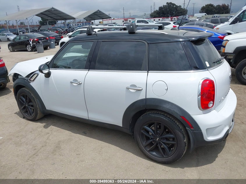 2016 Mini Countryman Cooper S VIN: WMWZC3C54GWT07179 Lot: 39499363