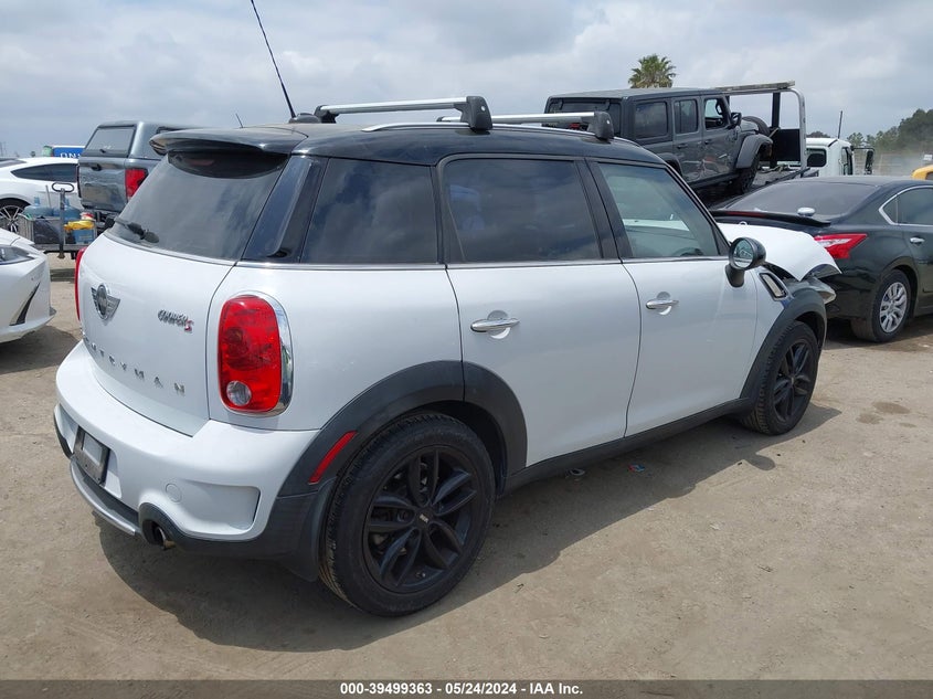 2016 Mini Countryman Cooper S VIN: WMWZC3C54GWT07179 Lot: 39499363