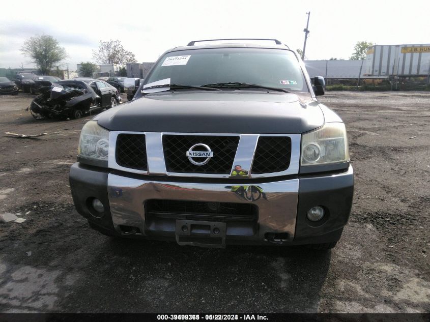 2005 Nissan Armada Le VIN: 5N1AA08B55N701842 Lot: 39499365