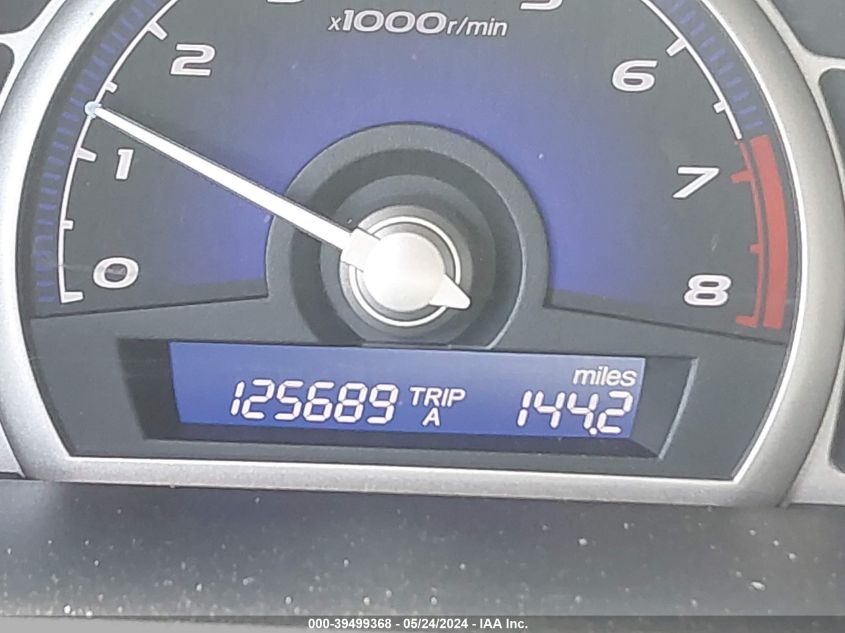 2009 Honda Civic Gx VIN: 1HGFA46589L001007 Lot: 39499368