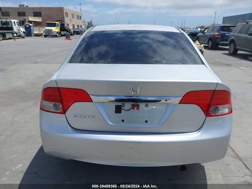 2009 Honda Civic Gx VIN: 1HGFA46589L001007 Lot: 39499368