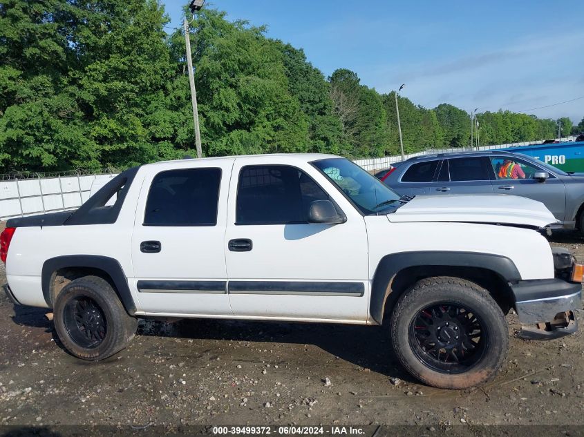 2004 Chevrolet Avalanche 1500 VIN: 3GNEC12T74G162405 Lot: 39499372