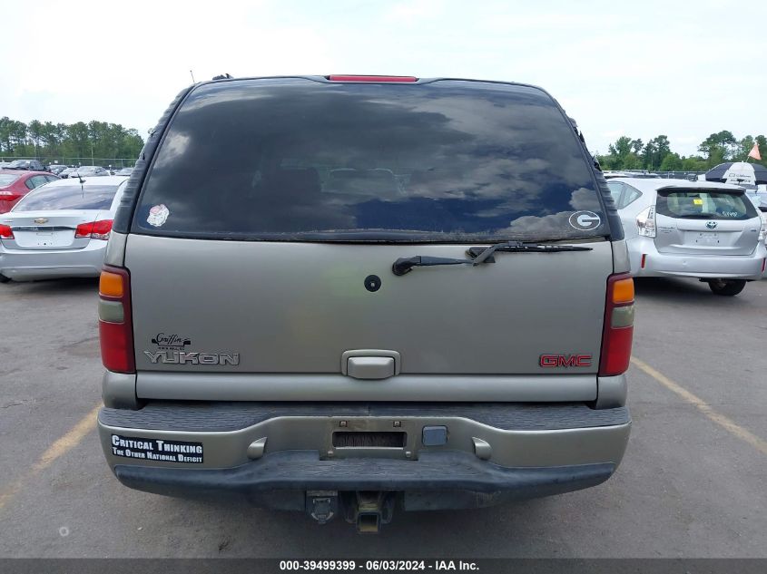 2001 GMC Yukon Denali VIN: 1GKEK63U01J270413 Lot: 39499399