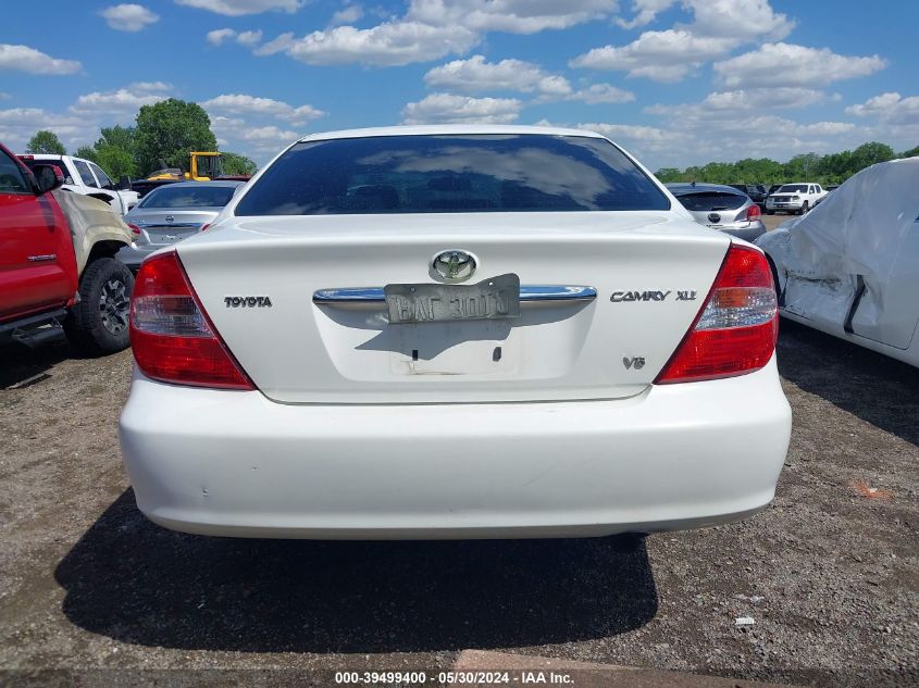 2003 Toyota Camry Xle V6 VIN: 4T1BF30K53U047320 Lot: 39499400