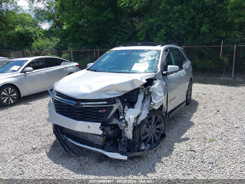 2022 Chevrolet Equinox Awd Rs VIN: 2GNAXWEV2N6151161 Lot: 39499401