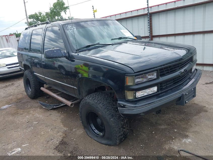 1995 Chevrolet Tahoe K1500 VIN: 1GNEK13K3SJ396528 Lot: 39499410