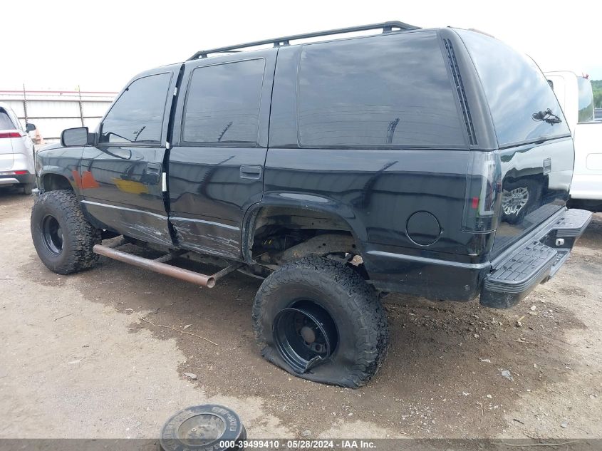 1995 Chevrolet Tahoe K1500 VIN: 1GNEK13K3SJ396528 Lot: 39499410