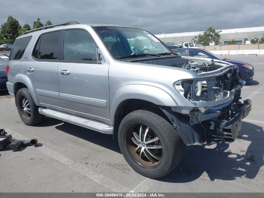 2006 Toyota Sequoia Sr5 V8 VIN: 5TDZT34A26S282442 Lot: 39499415