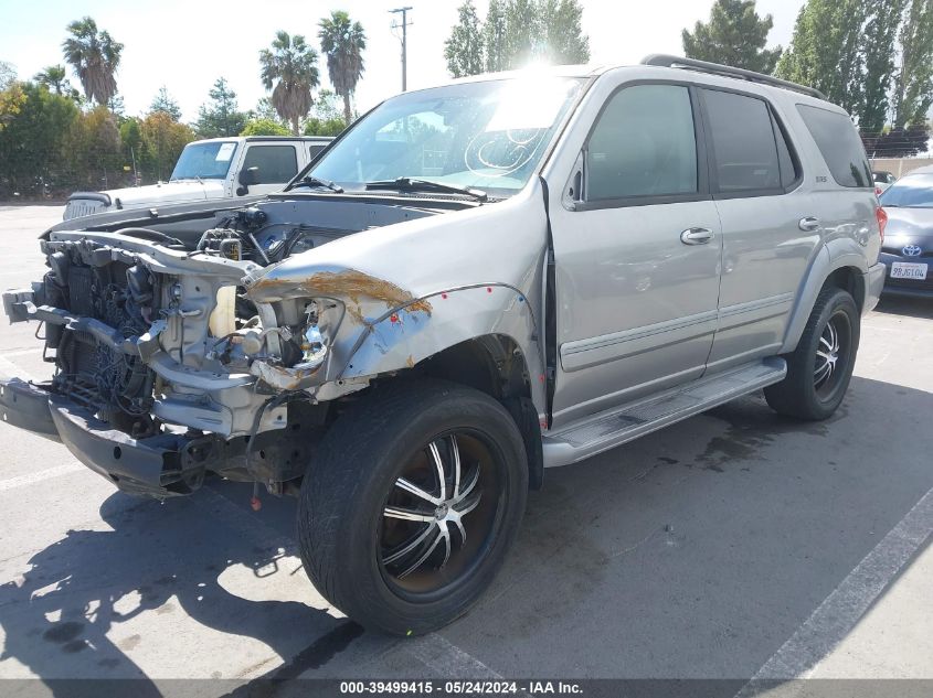 2006 Toyota Sequoia Sr5 V8 VIN: 5TDZT34A26S282442 Lot: 39499415