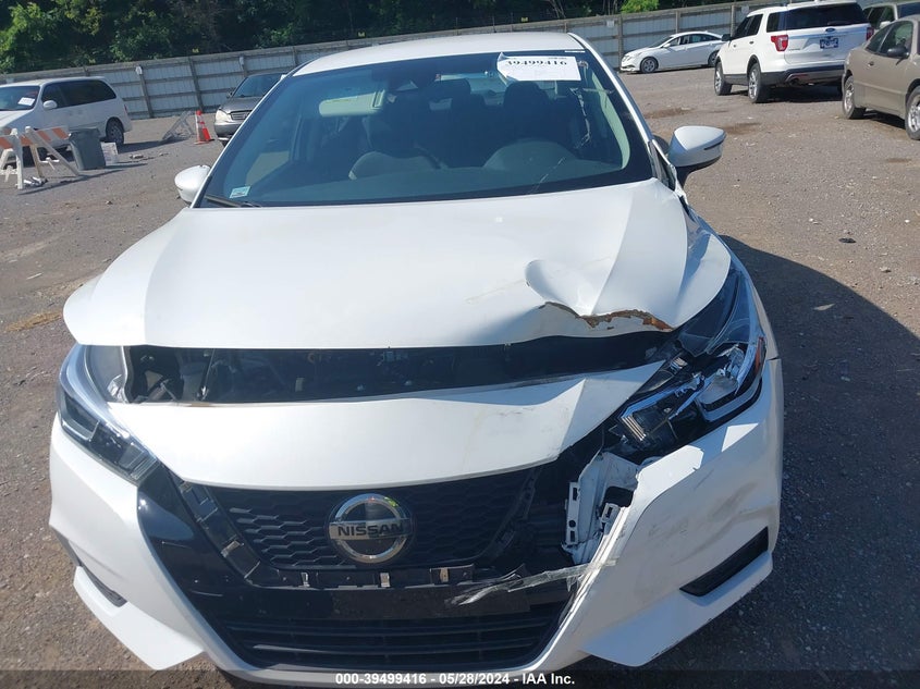 2020 Nissan Versa Sv Xtronic Cvt VIN: 3N1CN8EV2LL807373 Lot: 39499416