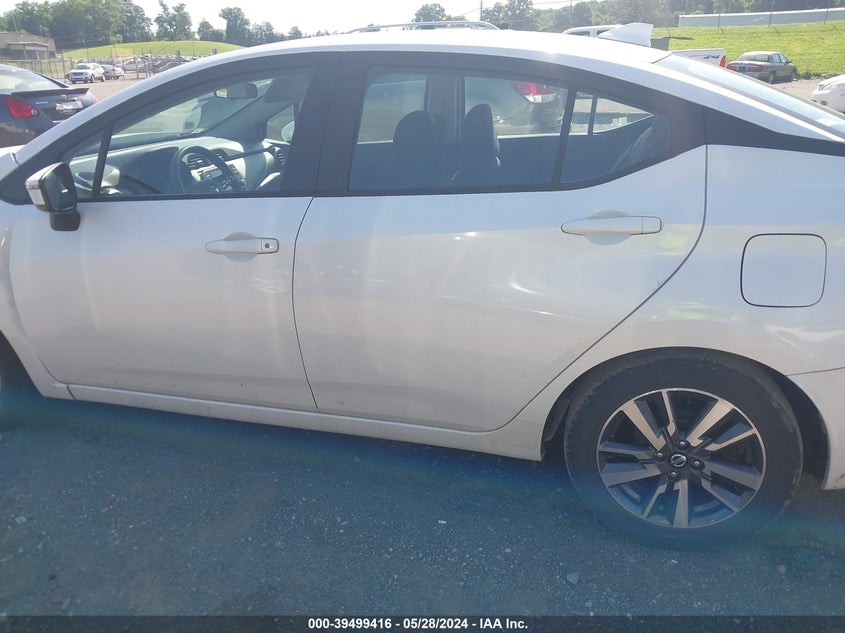 2020 Nissan Versa Sv Xtronic Cvt VIN: 3N1CN8EV2LL807373 Lot: 39499416