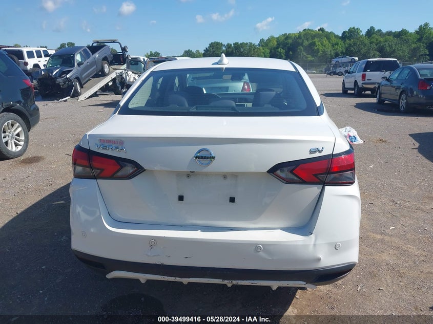 2020 Nissan Versa Sv Xtronic Cvt VIN: 3N1CN8EV2LL807373 Lot: 39499416