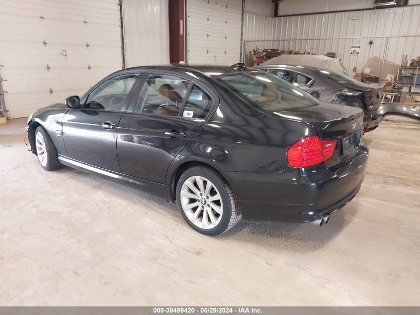 2011 BMW 328I xDrive VIN: WBAPK5C51BF126345 Lot: 39499420