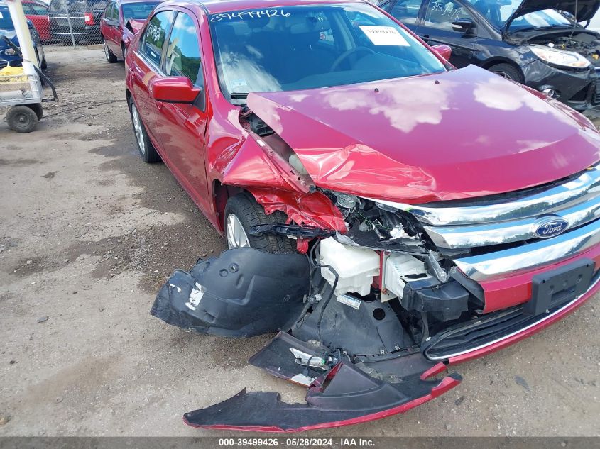 2012 Ford Fusion Se VIN: 3FAHP0HG1CR185167 Lot: 39499426