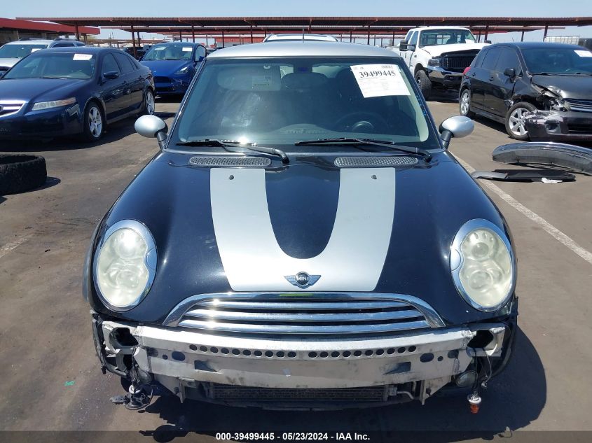 2006 Mini Cooper VIN: WMWRC33586TK73439 Lot: 39499445