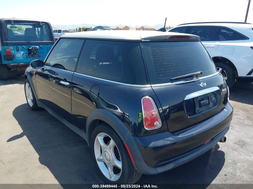 2006 Mini Cooper VIN: WMWRC33586TK73439 Lot: 39499445