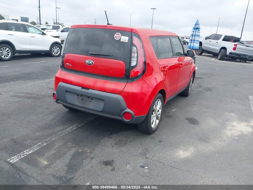 2015 KIA SOUL + - KNDJP3A51F7815156
