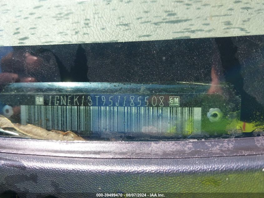 2005 Chevrolet Tahoe Lt VIN: 1GNEK13T95J185508 Lot: 39499470