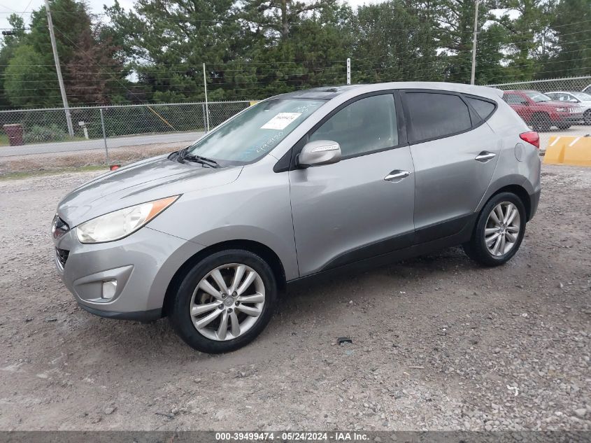 2012 Hyundai Tucson Limited VIN: KM8JU3AC7CU493980 Lot: 39499474