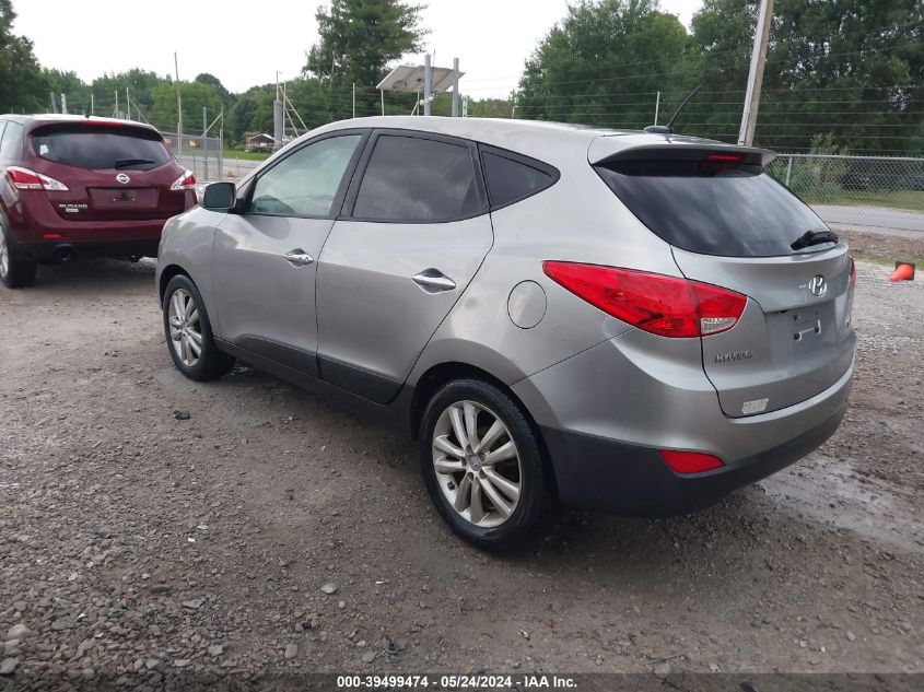 2012 Hyundai Tucson Limited VIN: KM8JU3AC7CU493980 Lot: 39499474