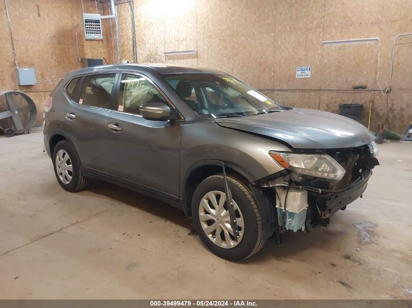 2015 Nissan Rogue S VIN: KNMAT2MV2FP515899 Lot: 39499479