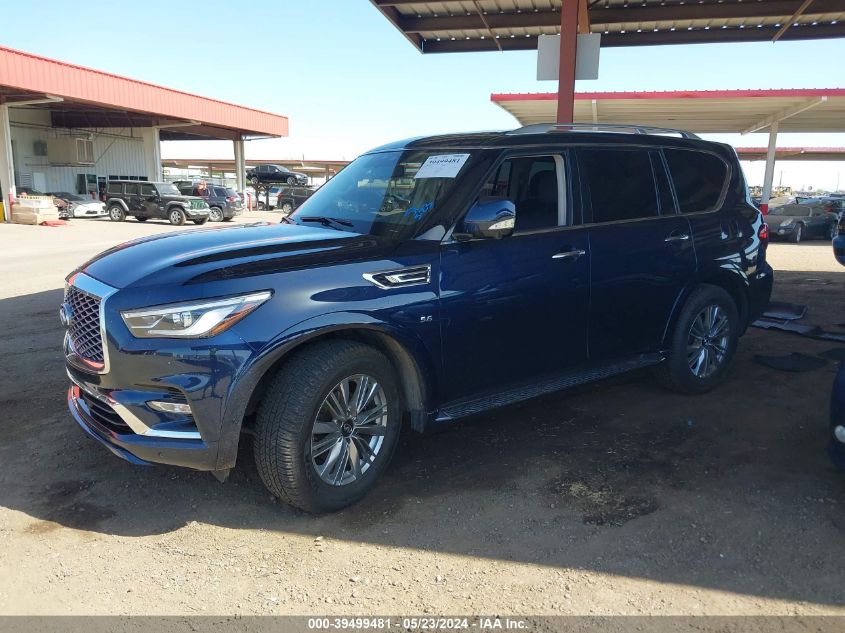 2020 Infiniti Qx80 Luxe VIN: JN8AZ2NF3L9704023 Lot: 40039913