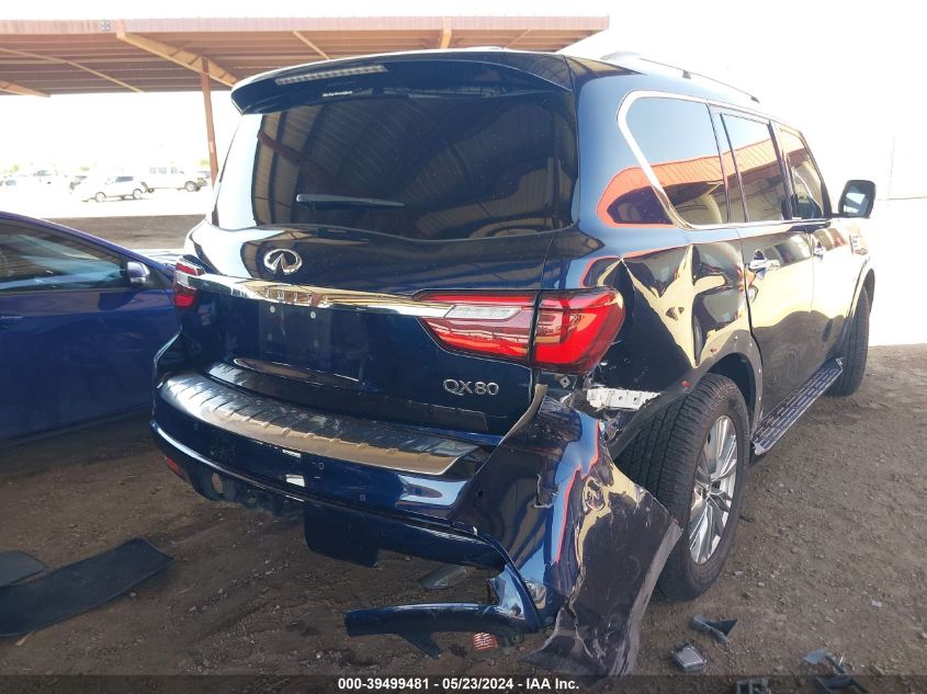 2020 Infiniti Qx80 Luxe VIN: JN8AZ2NF3L9704023 Lot: 40039913