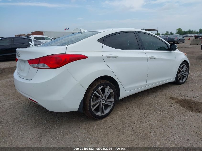 2013 Hyundai Elantra Gls VIN: 5NPDH4AE1DH210398 Lot: 39499482