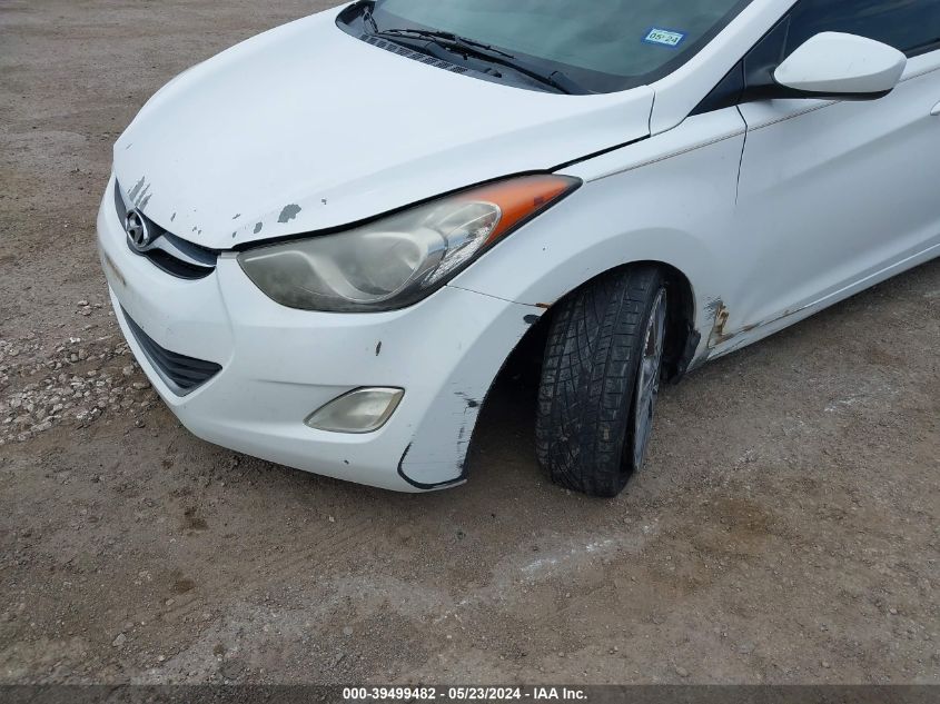 2013 Hyundai Elantra Gls VIN: 5NPDH4AE1DH210398 Lot: 39499482