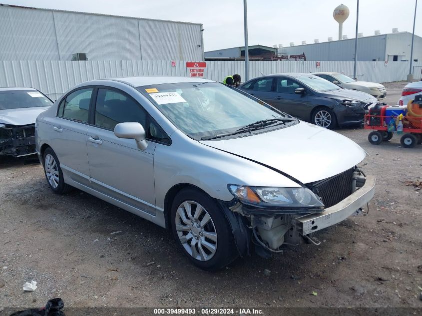 2009 Honda Civic Lx VIN: 1HGFA16549L009796 Lot: 39499493