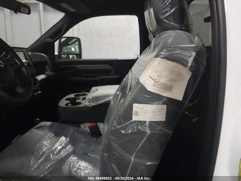 2024 Ram 3500 Tradesman Regular Cab 4X4 8' Box VIN: 3C63R3AL0RG289278 Lot: 39499502