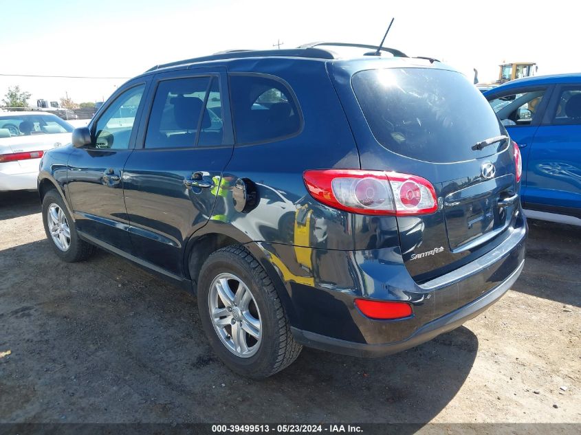 2012 Hyundai Santa Fe Gls VIN: 5XYZGDABXCG142672 Lot: 39499513