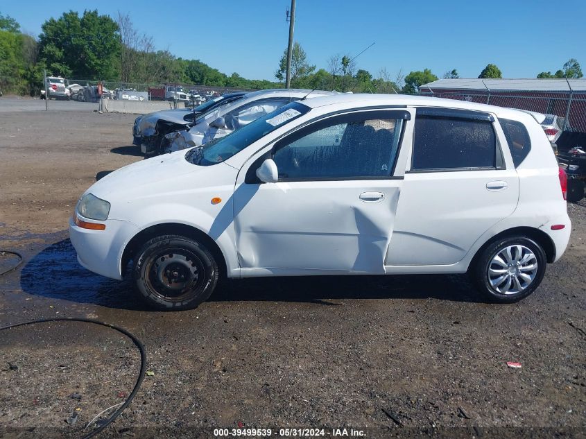 2004 Chevrolet Aveo VIN: KL1TD62644B172801 Lot: 39499539
