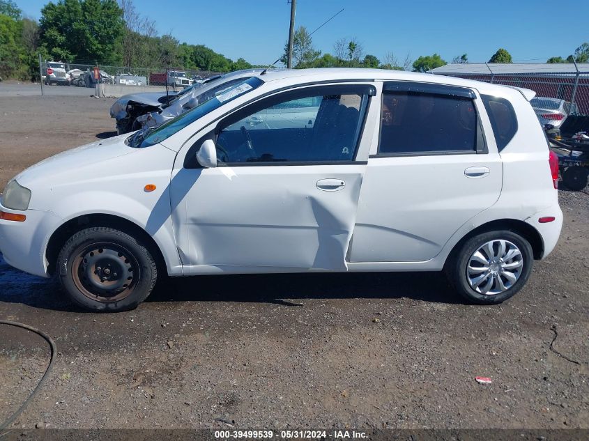 2004 Chevrolet Aveo VIN: KL1TD62644B172801 Lot: 39499539