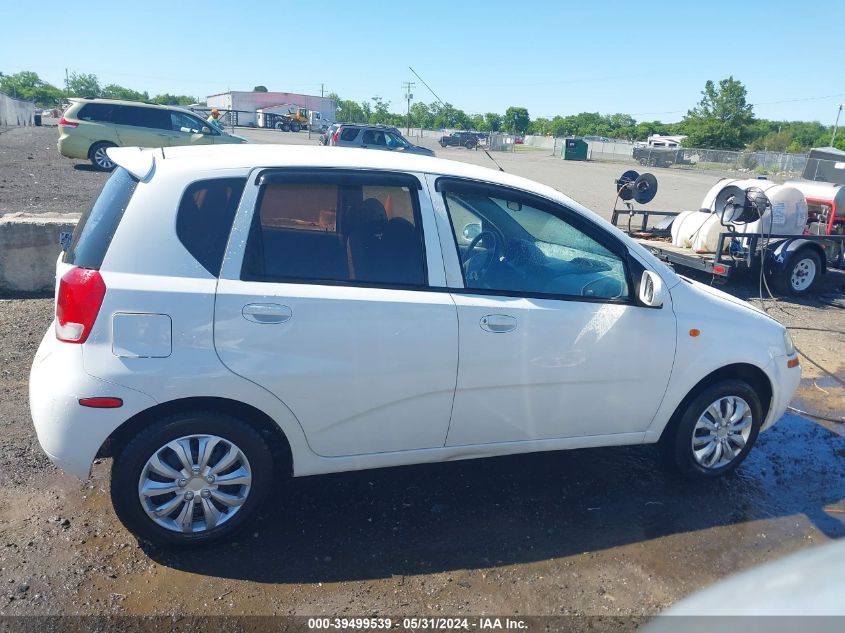 2004 Chevrolet Aveo VIN: KL1TD62644B172801 Lot: 39499539