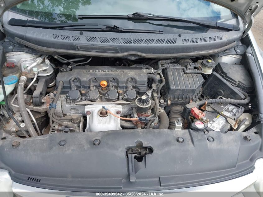 2009 Honda Civic Lx VIN: 19XFA16529E043095 Lot: 39499542