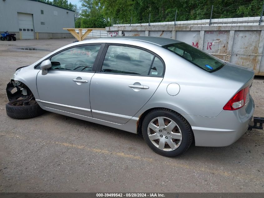 2009 Honda Civic Lx VIN: 19XFA16529E043095 Lot: 39499542