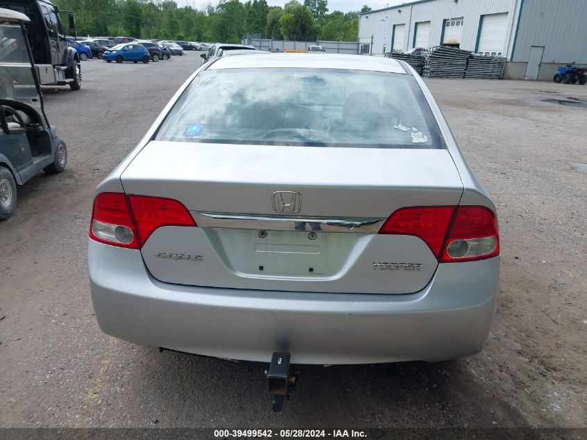 2009 Honda Civic Lx VIN: 19XFA16529E043095 Lot: 39499542