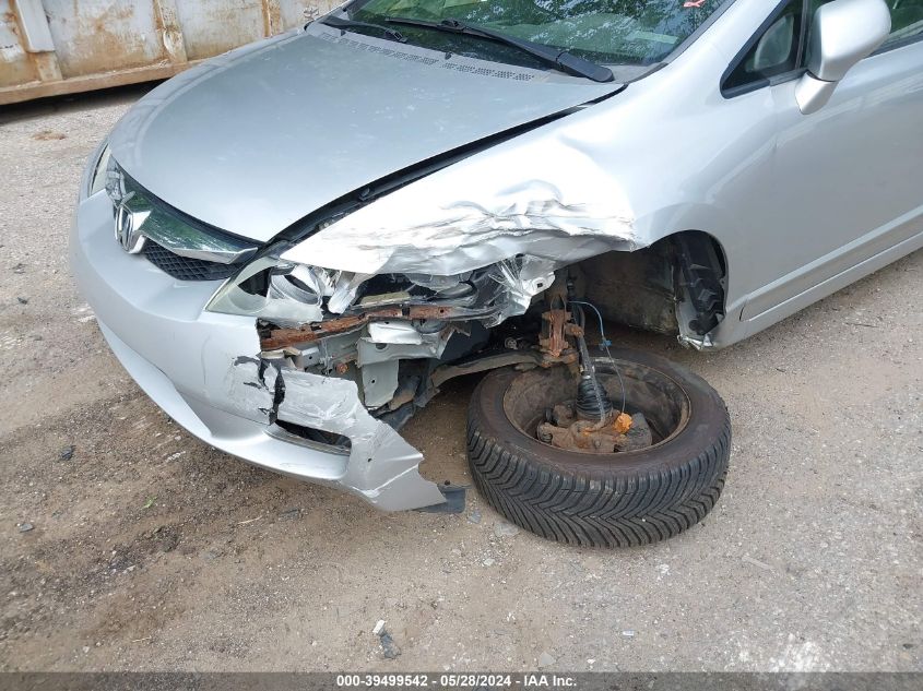 2009 Honda Civic Lx VIN: 19XFA16529E043095 Lot: 39499542