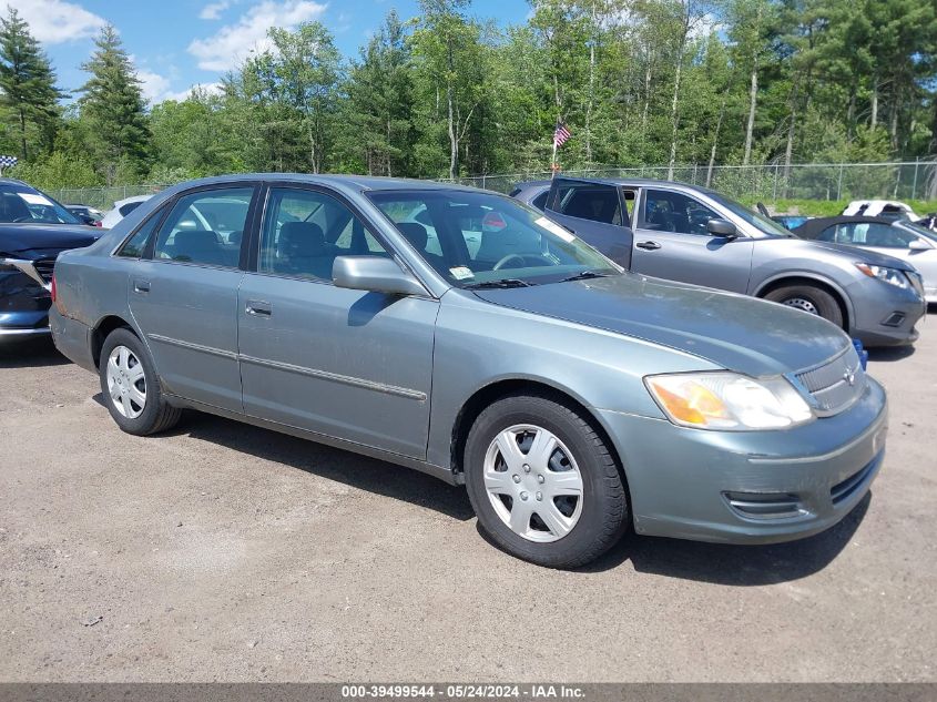 2000 Toyota Avalon Xl VIN: 4T1BF28B4YU054409 Lot: 39499544