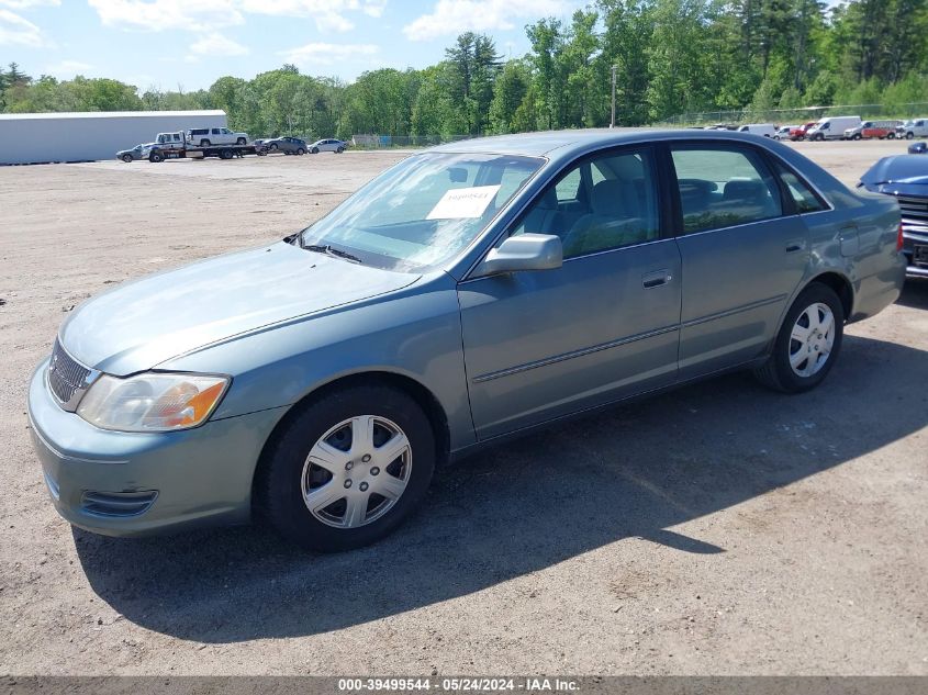 2000 Toyota Avalon Xl VIN: 4T1BF28B4YU054409 Lot: 39499544