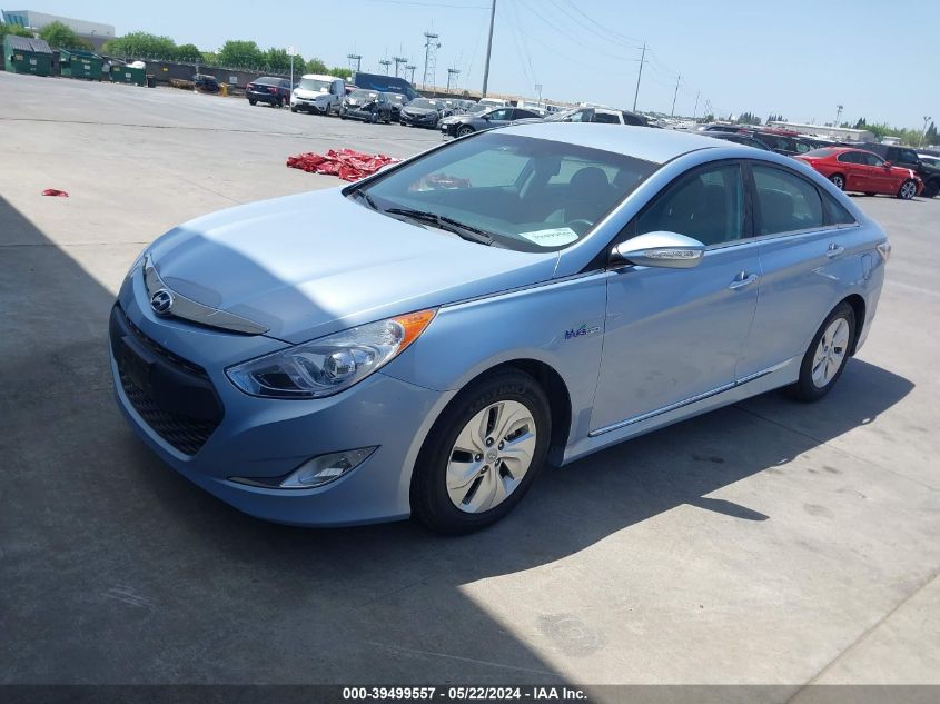 2015 Hyundai Sonata Hybrid VIN: KMHEC4A4XFA134714 Lot: 39499557