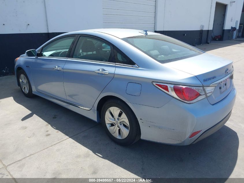 2015 Hyundai Sonata Hybrid VIN: KMHEC4A4XFA134714 Lot: 39499557