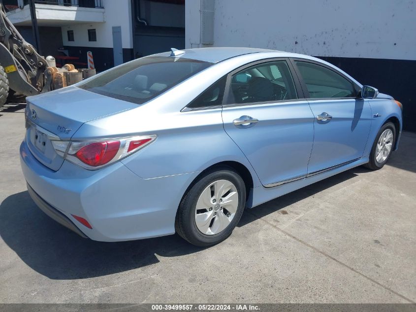 2015 Hyundai Sonata Hybrid VIN: KMHEC4A4XFA134714 Lot: 39499557