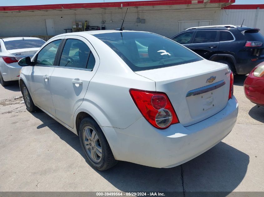 2014 Chevrolet Sonic Lt Auto VIN: 1G1JC5SH3E4163133 Lot: 39499564